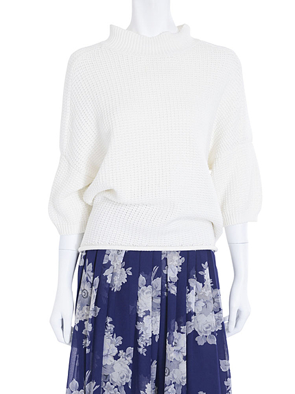 【DUO】 ドロップボトルオーバーニット