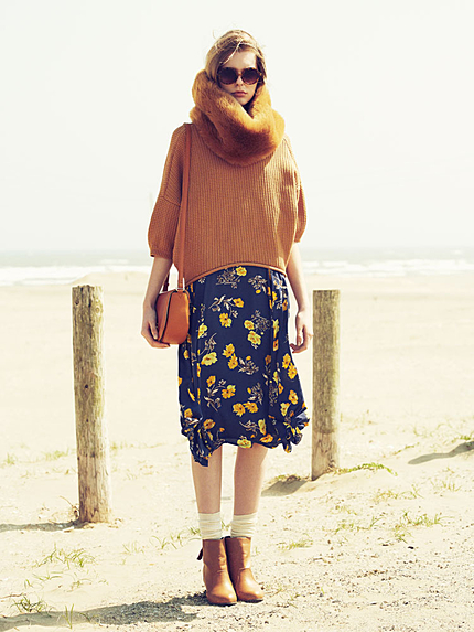 【DUO】 ドロップボトルオーバーニット