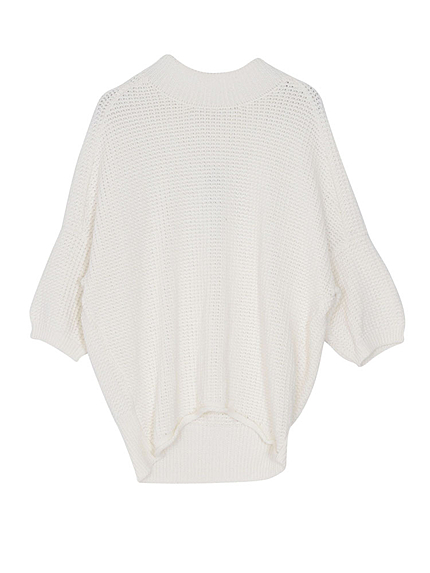 【DUO】 ドロップボトルオーバーニット