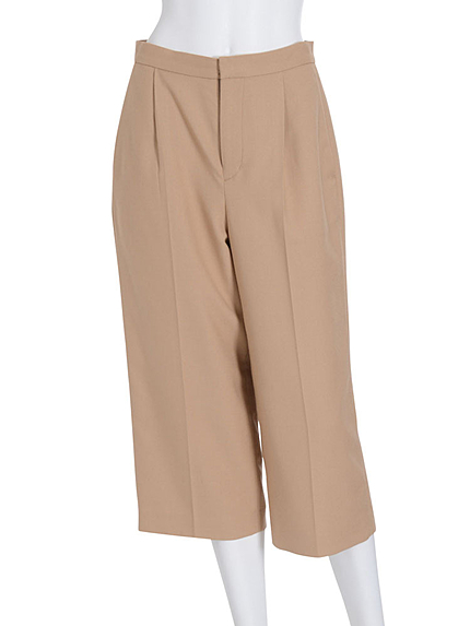 【DUO】 クロップドワイドパンツ