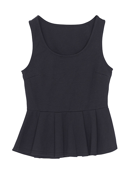 カットぺプラムタンク