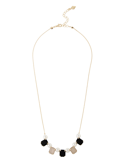 リトルパールビジューネックレス