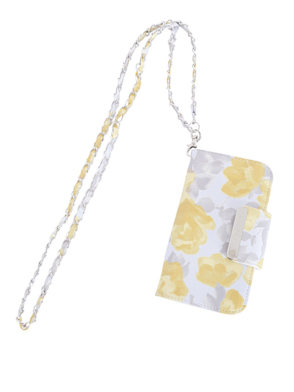 <<6対応>>【GDS】 FLOWERプリントiphoneケース(6ver)