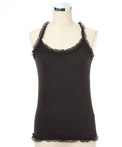 15SSシフォンクロスキャミ