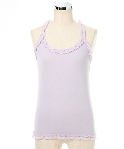 15SSシフォンクロスキャミ