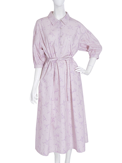 ≪ar鈴木えみさん着用≫Paradeシャツワンピース