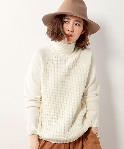 <VONDEL(ボンデル)>リブニット TAC