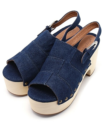 JEFFREY CAMPBELLデニムサボ/BCJ/C DNM サボ90