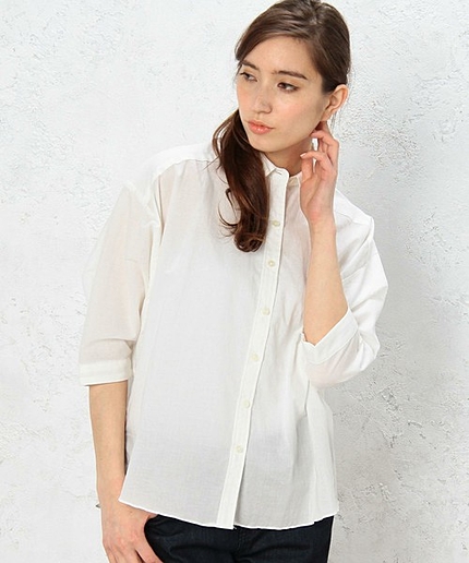 GC シャンブレー ワイド シャツ