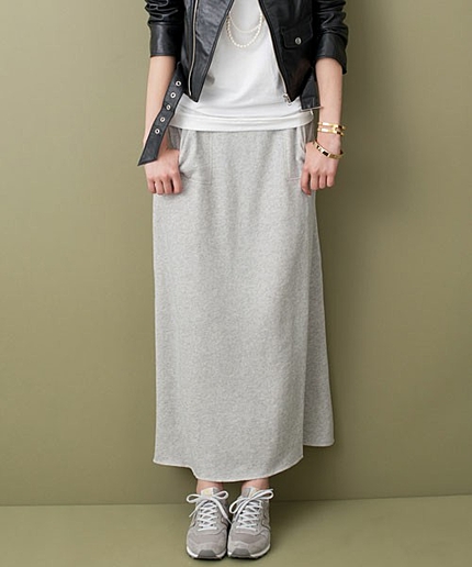 GC ガーゼウラケ マキシスカート