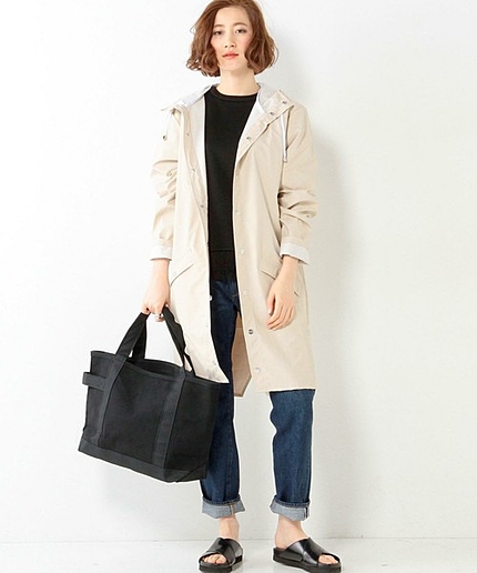 ＜TEMBEA(テンベア)＞ブラック トートバッグ M