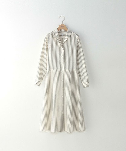 <steven alan>COTTON STRIPE SHIRT ONEPIECE/ワンピース ◆◆