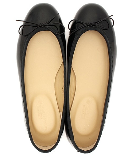 BYSF エナメルバレエシューズ