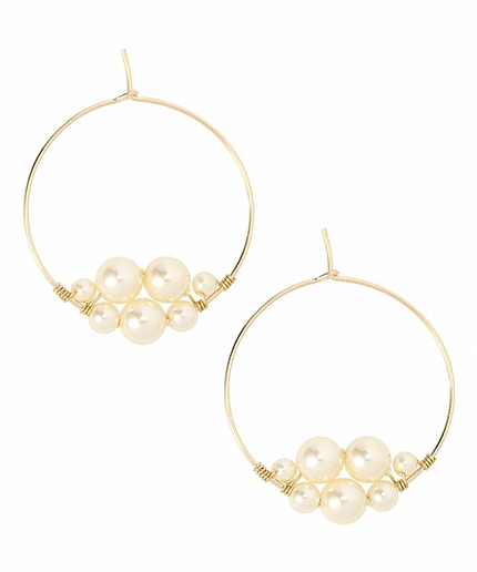 jour couture BALL HOOP ピアス / ジュール　クチュール / フープピアス