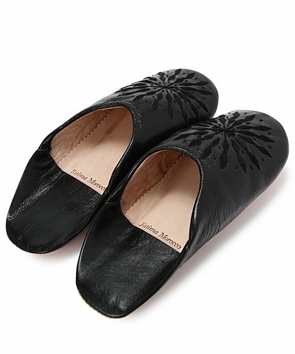 BY Fatima Morocco 別注エンブロイダリーバブーシュ