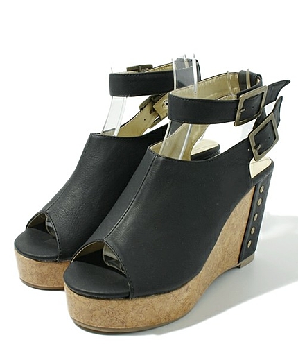 ベルトウェッジサンダル