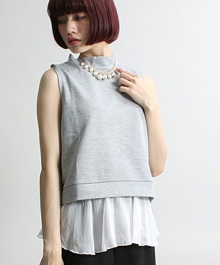 WEGO/レイヤードプルオーバー