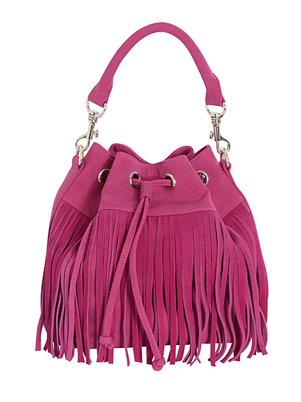 【goods】フリンジ巾着BAG