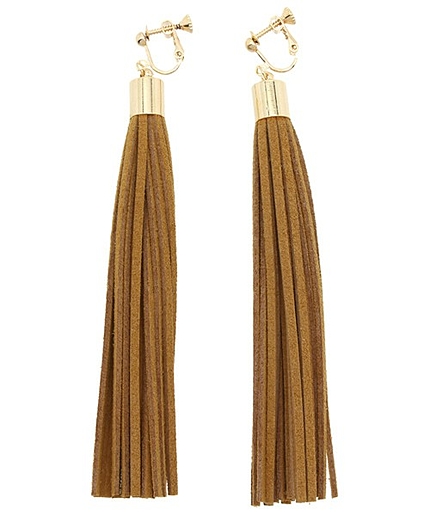 WEGO/タッセルイヤリング