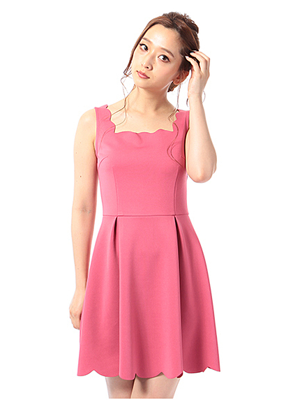 スカラップ ワンピース