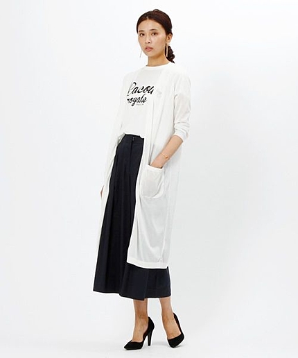 ロングカーディガン