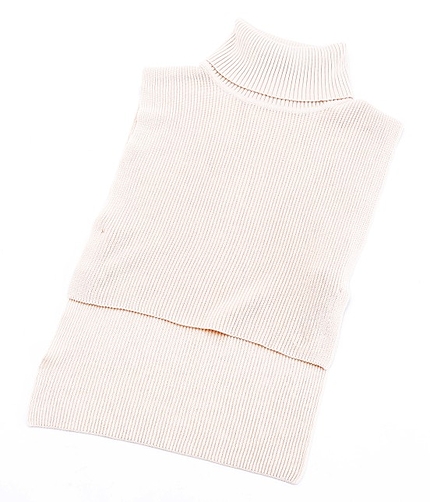 【先行予約】 コットン付けタートルネック 【2015AW新作】