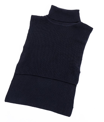 【先行予約】 コットン付けタートルネック 【2015AW新作】