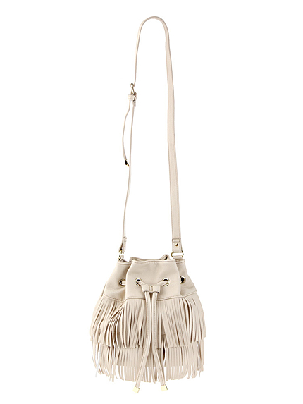 【GDS】 フリンジ巾着BAG