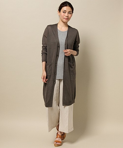 AMURロングカーディガン