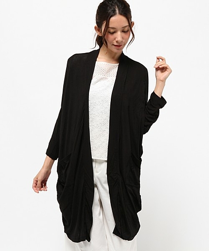 レーヨンドレープカーディガン