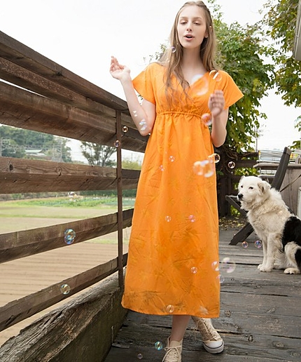 PALMTREELONGDRESSラウンジドレス