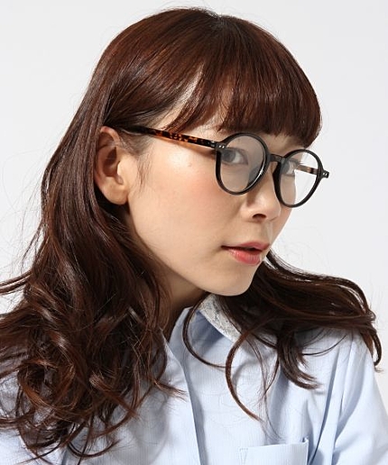 【LADIES】ボストンメガネ