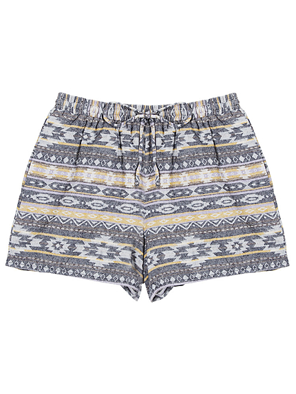 ネイティブ柄ショートパンツ