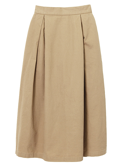 チノミドルタックスカート