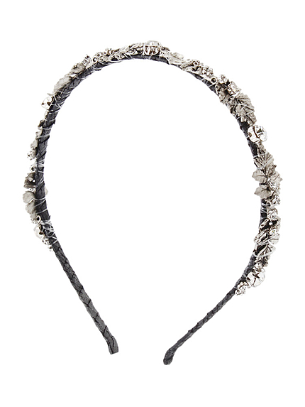 リーフモチーフメタルカチューシャ