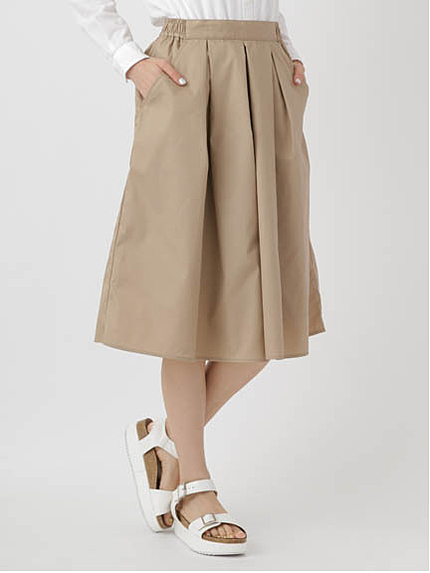 ・TCイルクロップドガウチョパンツ