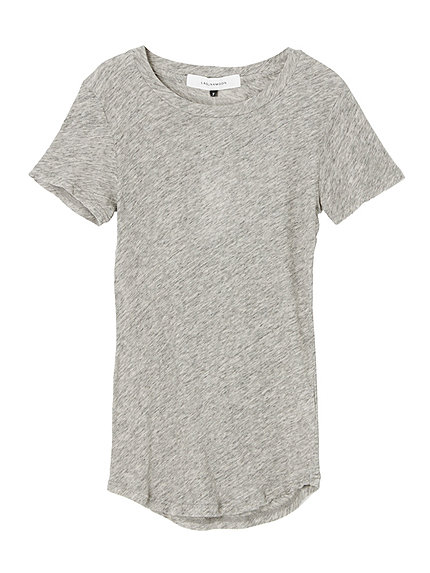 斜行ベーシックTシャツ