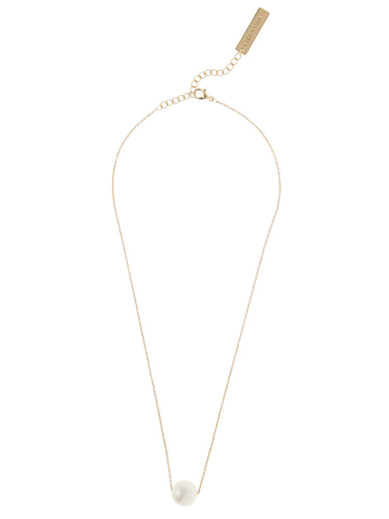 コットンパールネックレス