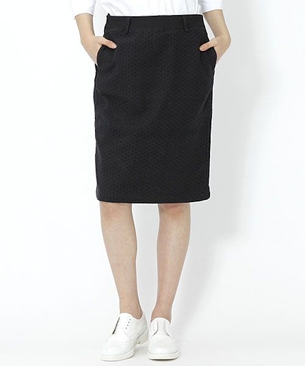 【7/17再値下げ】コットンお花レースタイトスカート