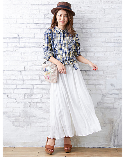 【ヒルナンデスご紹介商品】マキシ／スカート（ＯＵＴＬＥＴ）