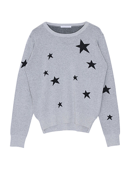 スターダブルジャガードニット【2015秋新作】