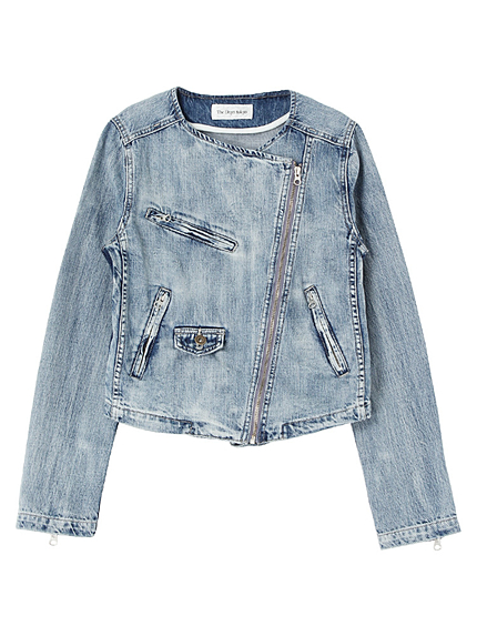 デニムブルゾン