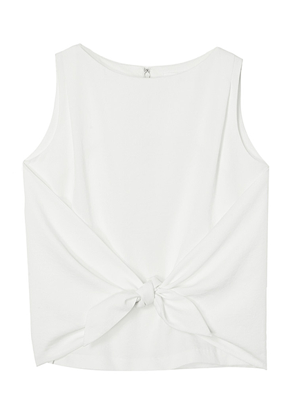 オーバーリボンブラウス