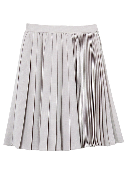 コンビネーションプリーツスカート