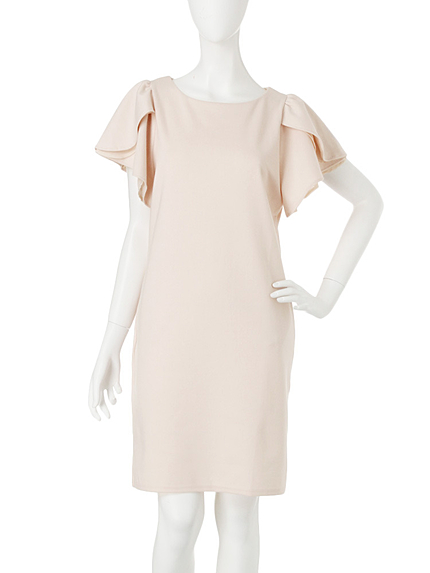 【W】チューリップスリーブワンピース