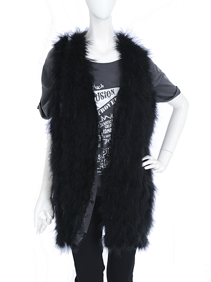 リアルフェザーベスト