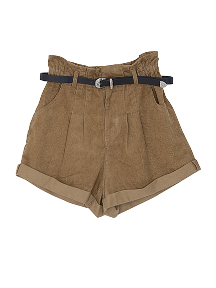 ベルト付ショートパンツ２