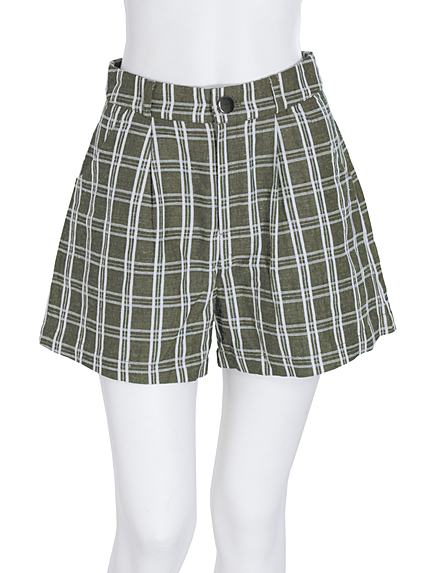 【dazzlin】チェックショートパンツ