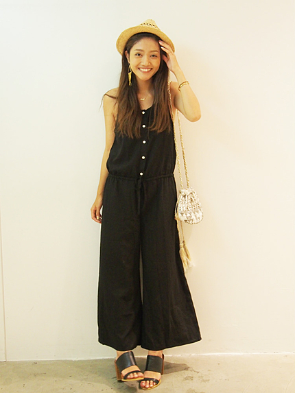 コットンガーゼコンビネゾン