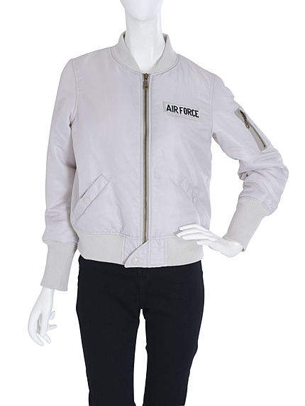 【dazzlin】ＭＡ－１ワッペンブルゾン